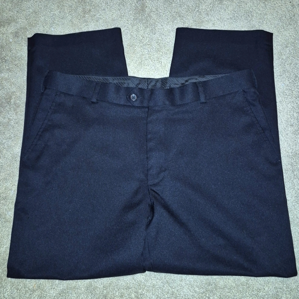 Men's Classic Black Dress Pants 36/29